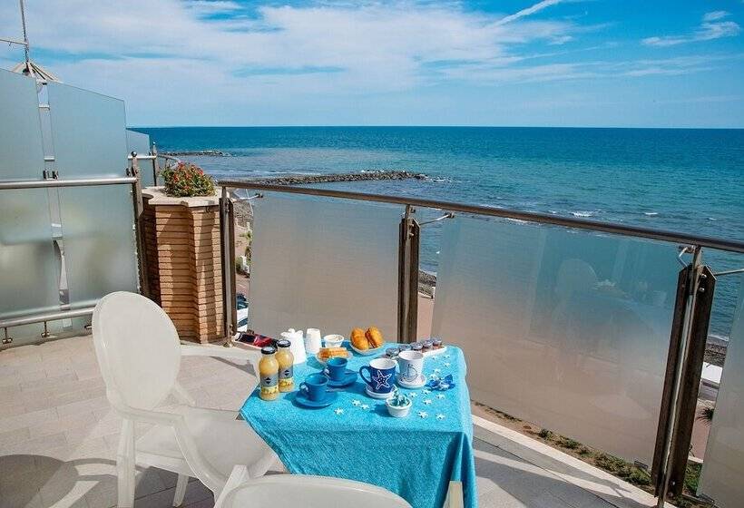 غرفة قياسية فردية مطلة علي البحر, Smy Aran Blu Roma Mare