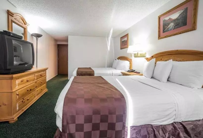 ２ダブルベッドのスタンダードルーム, Rodeway Inn Bryce Canyon