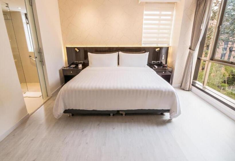 클래식 룸 킹 침대, Ghl Hotel Portón Medellín
