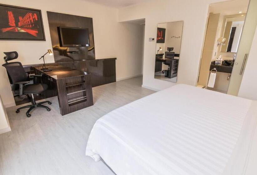 클래식 룸 킹 침대, Ghl Hotel Portón Medellín