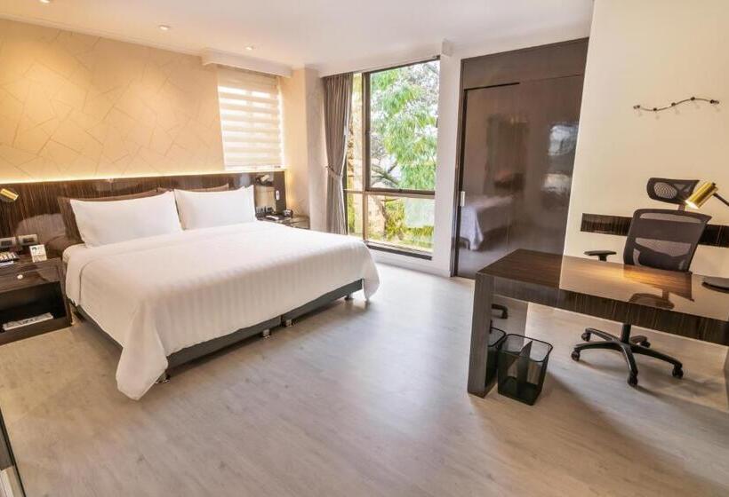 클래식 룸 킹 침대, Ghl Hotel Portón Medellín