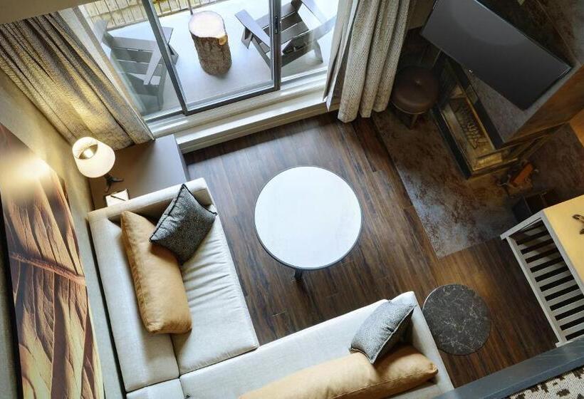 غرفة قياسية سرير كينج, Kananaskis Mountain Lodge, Autograph Collection