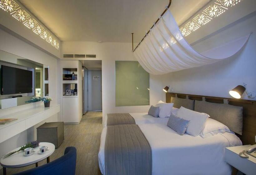 חדר סטנדרט צדדי נוף לים, Lordos Beach Hotel & Spa