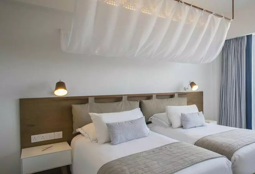 اتاق استاندارد یک تخته با چشم‌انداز دریا, Lordos Beach Hotel & Spa