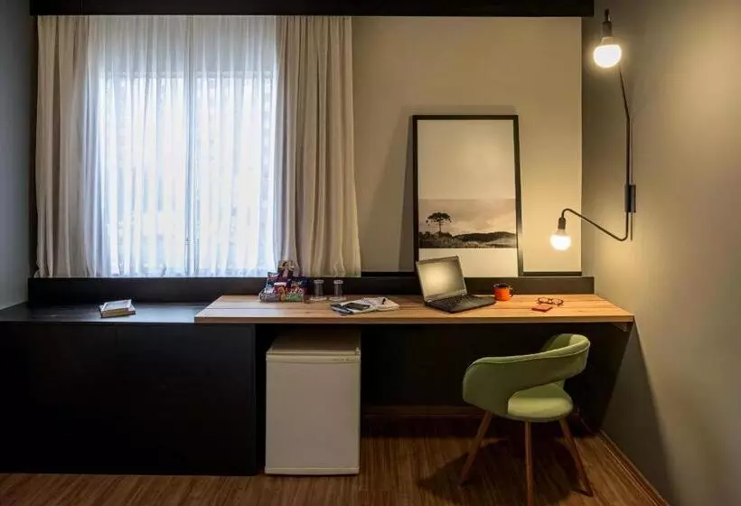 １ベッドルームのデラックスアパートメント, Cassino Tower Curitiba Aeroporto By Nacional Inn