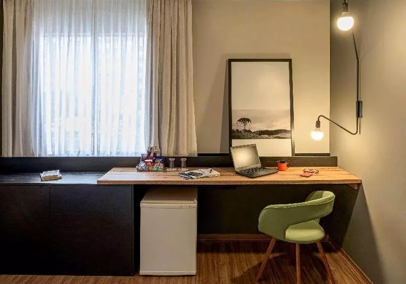 １ベッドルームのデラックスアパートメント, Cassino Tower Curitiba Aeroporto By Nacional Inn
