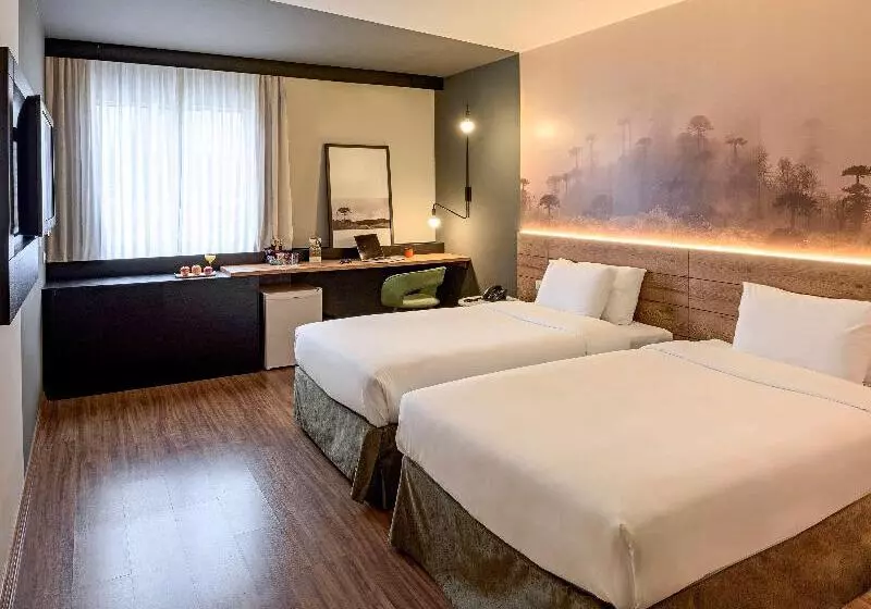 １ベッドルームのデラックスアパートメント, Cassino Tower Curitiba Aeroporto By Nacional Inn