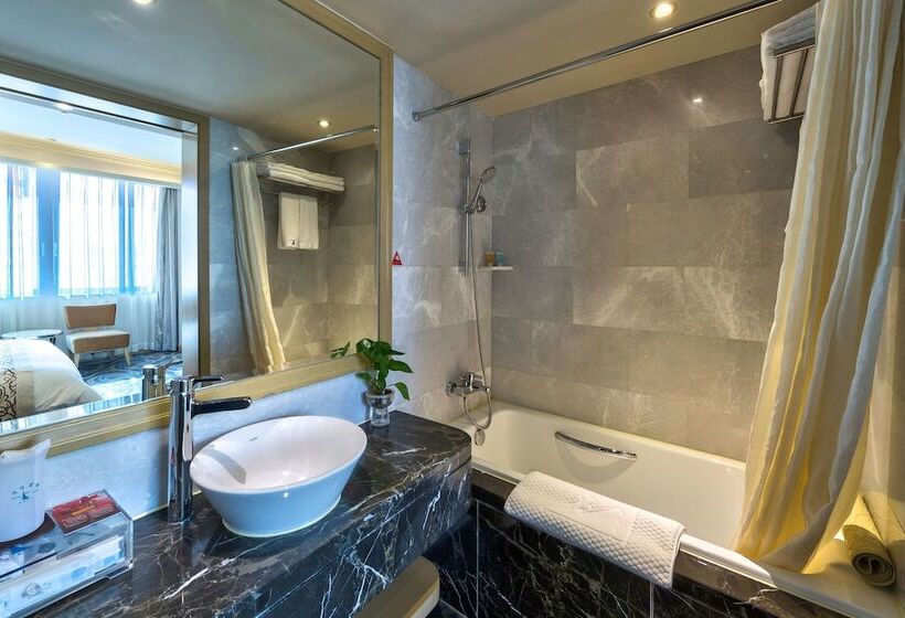 디럭스 룸, Ocean Hotel Guangzhou   Tao Jin Railway Station