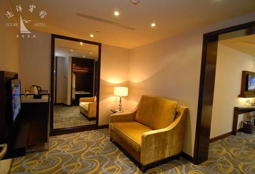디럭스 룸, Ocean Hotel Guangzhou   Tao Jin Railway Station