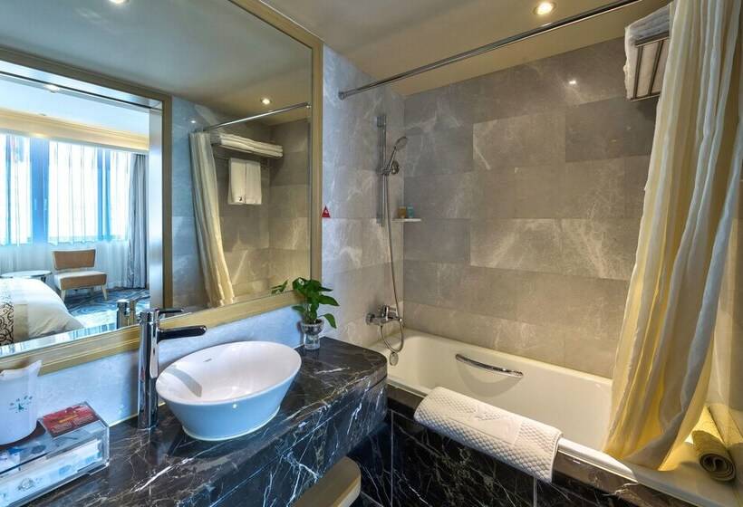 디럭스 룸, Ocean Hotel Guangzhou   Tao Jin Railway Station