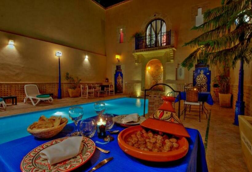 ویلای یک اتاق خوابه با استخر شنا, Riad La Villa Bleue & Spa