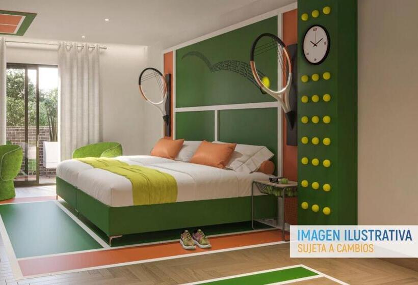 プールビューのスタンダードクアドラプルルーム, Magic Sports 4*