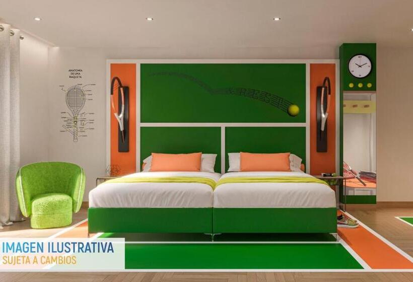 プールビューのスタンダードクアドラプルルーム, Magic Sports 4*