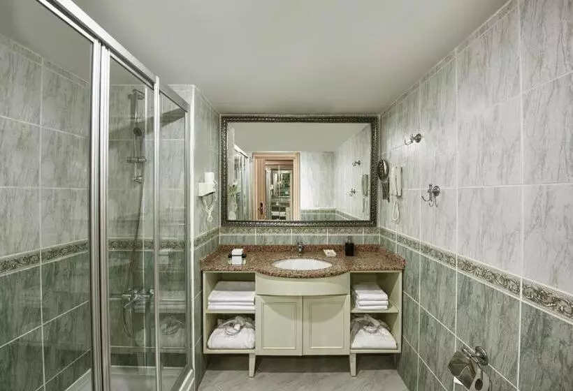 اتاق اساندارد با چشمانداز جانبی به دریا, Delphin Deluxe Resort