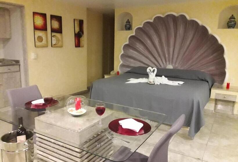 キングサイドベッドのスタンダードワンルーム, Las Torres Gemelas Acapulco