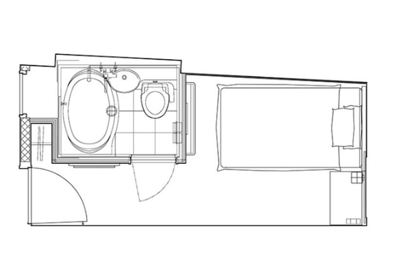 חדר אקונומי יחיד, Nihonbashi Saibo