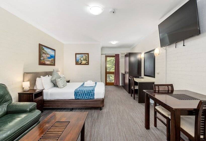 수피리어 룸 퀸 침대, Sanctuary Resort Motor Inn