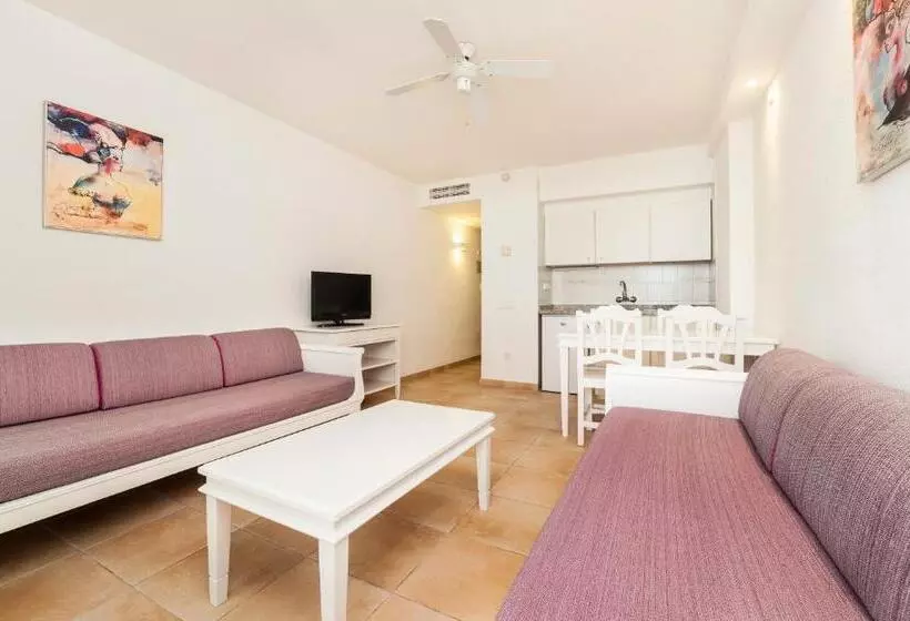 آپارتمان 1 خوابه با چشم‌انداز دریا, Insotel Club Tarida Playa