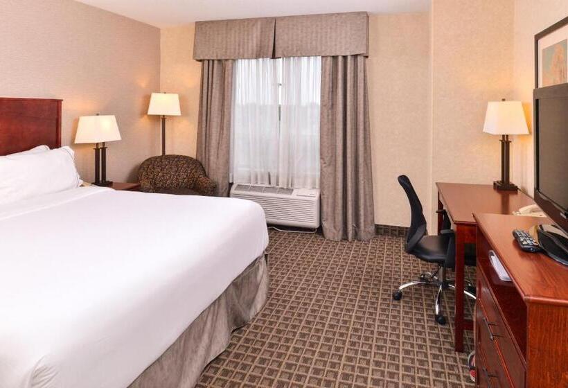 חדר סטנדרט עם מיטת קינג, Holiday Inn Express Edmonton North, An Ihg