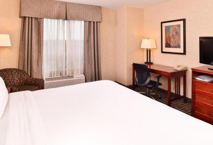 חדר סטנדרט עם מיטת קינג, Holiday Inn Express Edmonton North, An Ihg