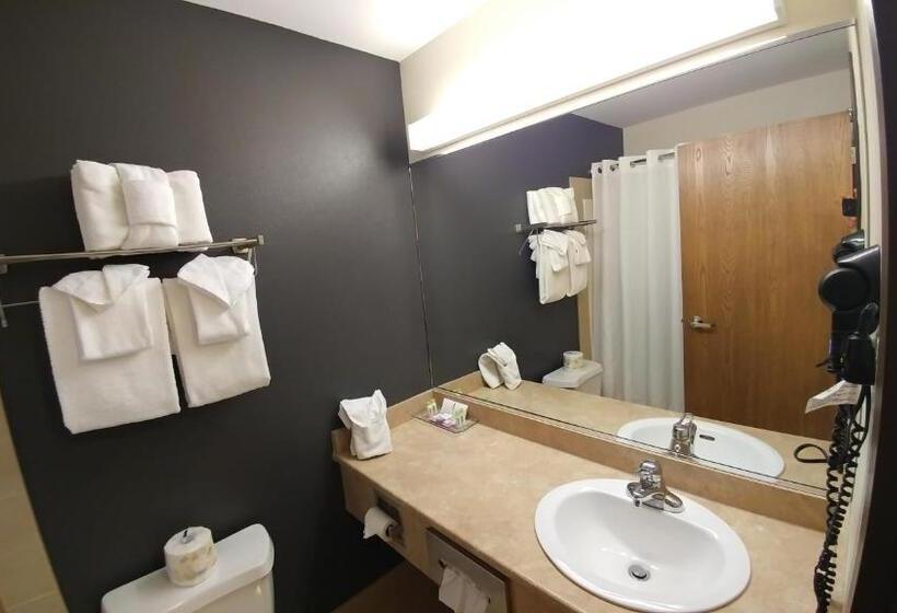 اتاق استاندارد با تخت بزرگ برای معلولان, Super 8 By Wyndham Quebec City