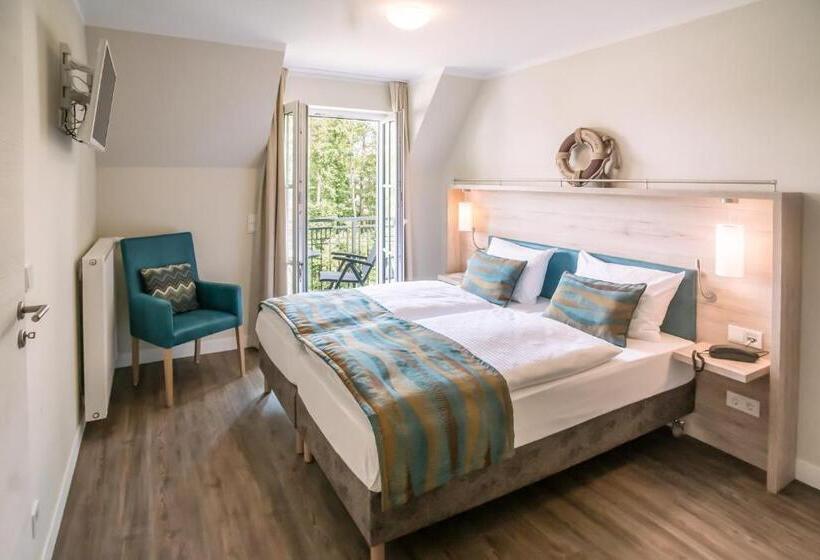 Апартаменты 1 Спальня с Балконом, Akzent Apartmenthotel Residenz