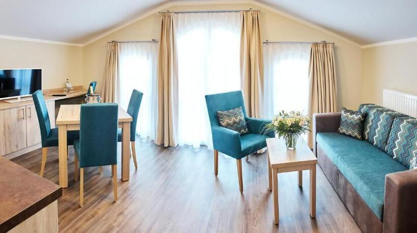 Апартаменты 1 Спальня с Балконом, Akzent Apartmenthotel Residenz