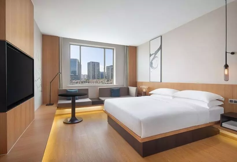 シティビューのデラックスルーム, Fairfield By Marriott Ningbo Yinzhou