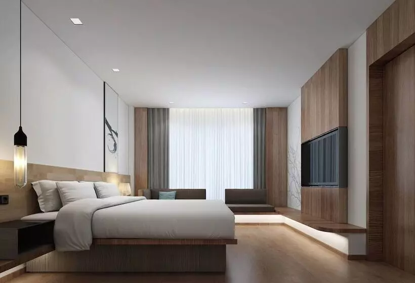 シティビューのデラックスルーム, Fairfield By Marriott Ningbo Yinzhou