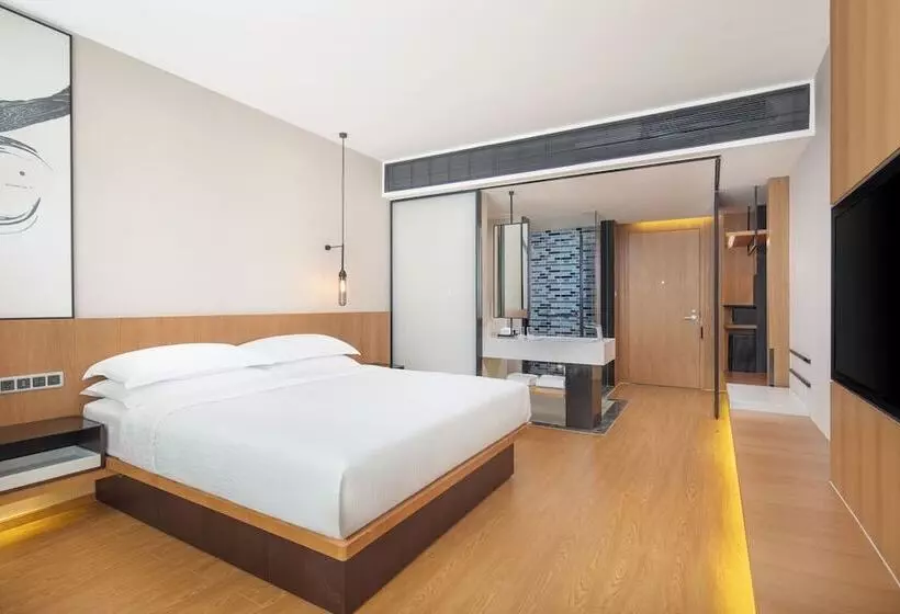 シティビューのデラックスルーム, Fairfield By Marriott Ningbo Yinzhou
