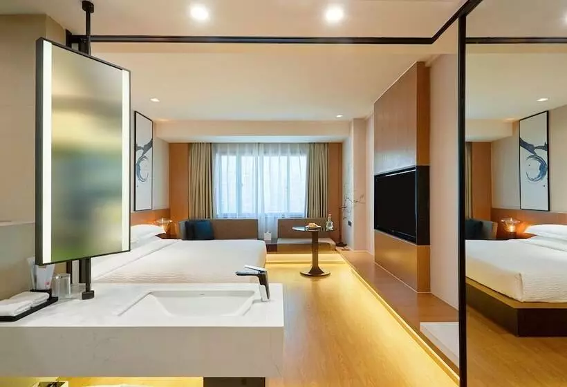 シティビューのデラックスルーム, Fairfield By Marriott Ningbo Yinzhou