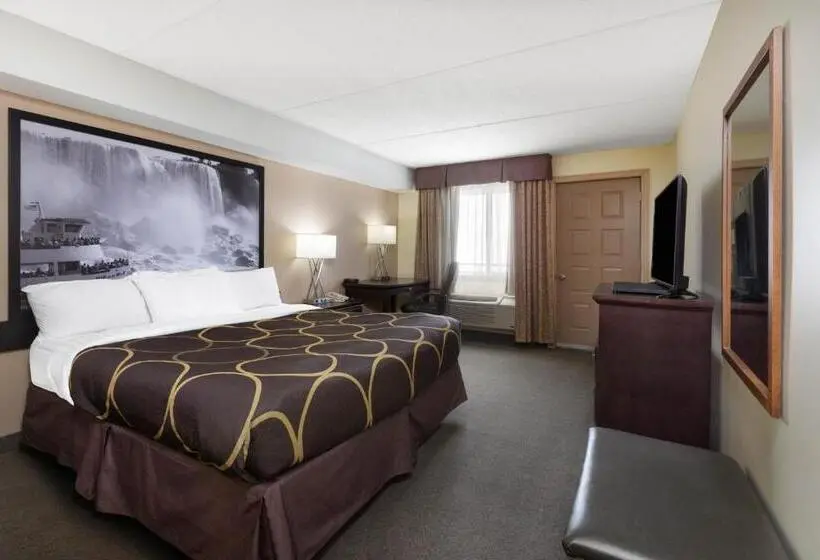اتاق استاندارد با تخت بزرگ, Super 8 by Wyndham Niagara Falls by The Falls