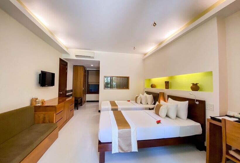 اتاق لوکس با چشمانداز باغ, Bamboo Village Beach Resort & Spa