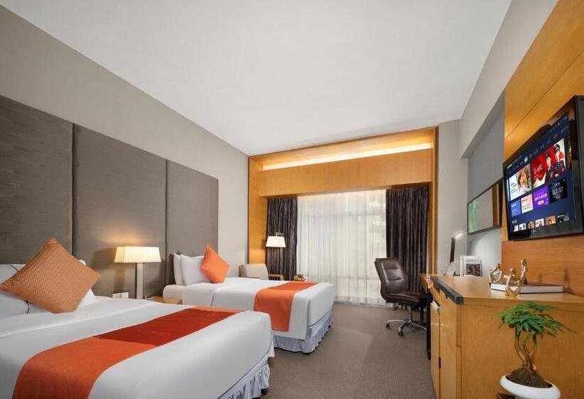 اتاق استاندارد با چشمانداز شهر, Jianguo Hotel Guangzhou