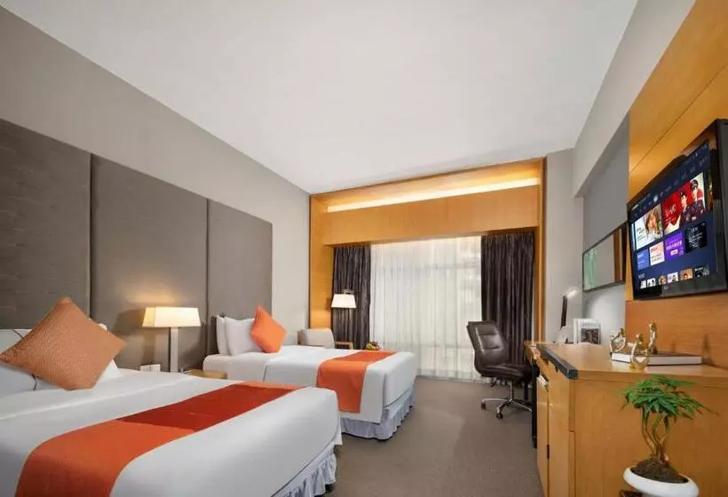 اتاق استاندارد با چشم‌انداز شهر, Jianguo Hotel Guangzhou