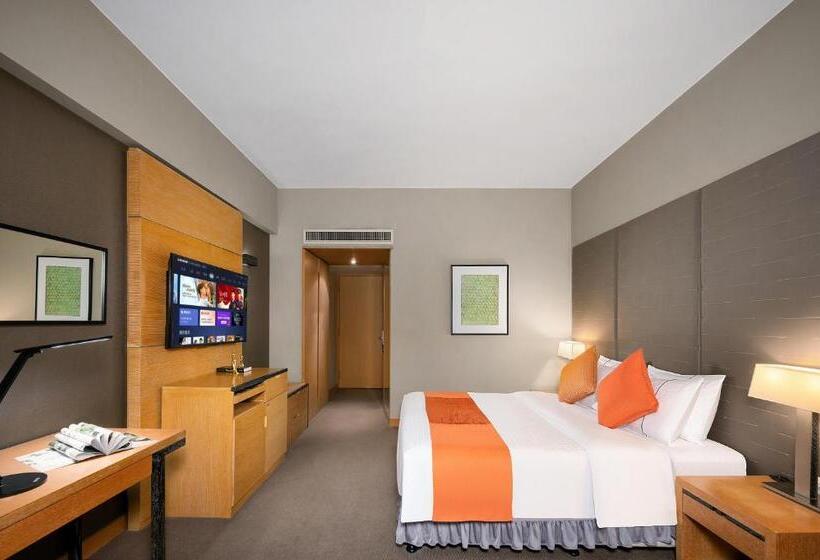 اتاق استاندارد با چشمانداز شهر, Jianguo Hotel Guangzhou