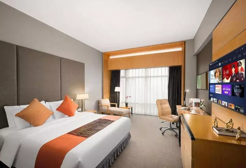 اتاق استاندارد با چشم‌انداز شهر, Jianguo Hotel Guangzhou