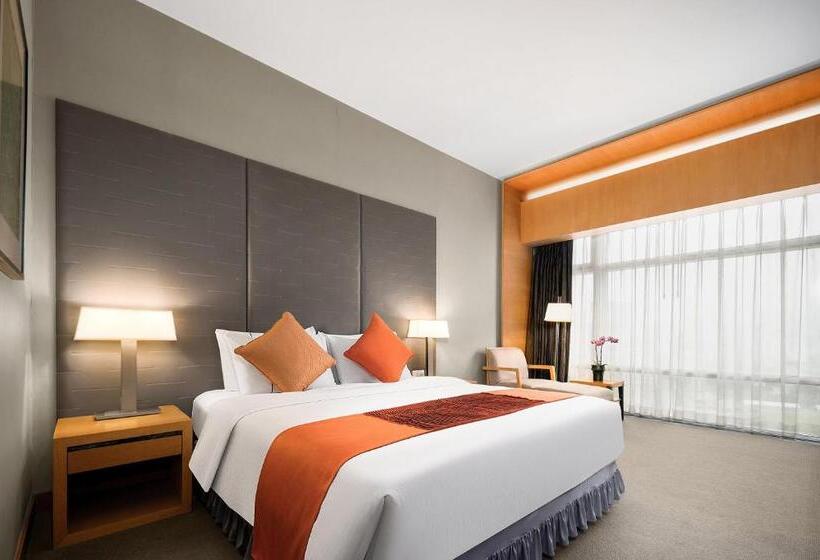 اتاق استاندارد با چشمانداز شهر, Jianguo Hotel Guangzhou