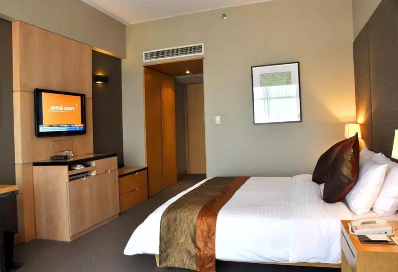 اتاق سوپریور با تخت بزرگ, Jianguo Hotel Guangzhou