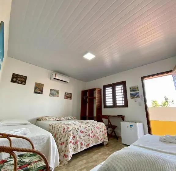 スタンダード4人部屋, Pousada São Pedro