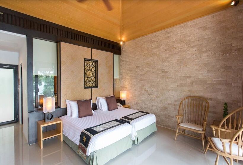 اتاق لوکس با چشم‌انداز دریا, Baan Krating Phuket Resort  Sha Plus