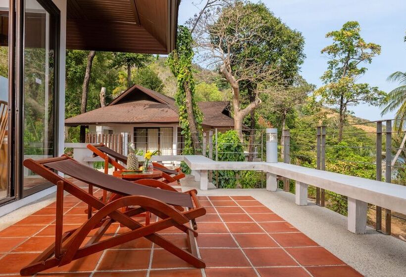 Quarto Deluxe Vista Mar, Baan Krating Phuket Resort  Sha Plus