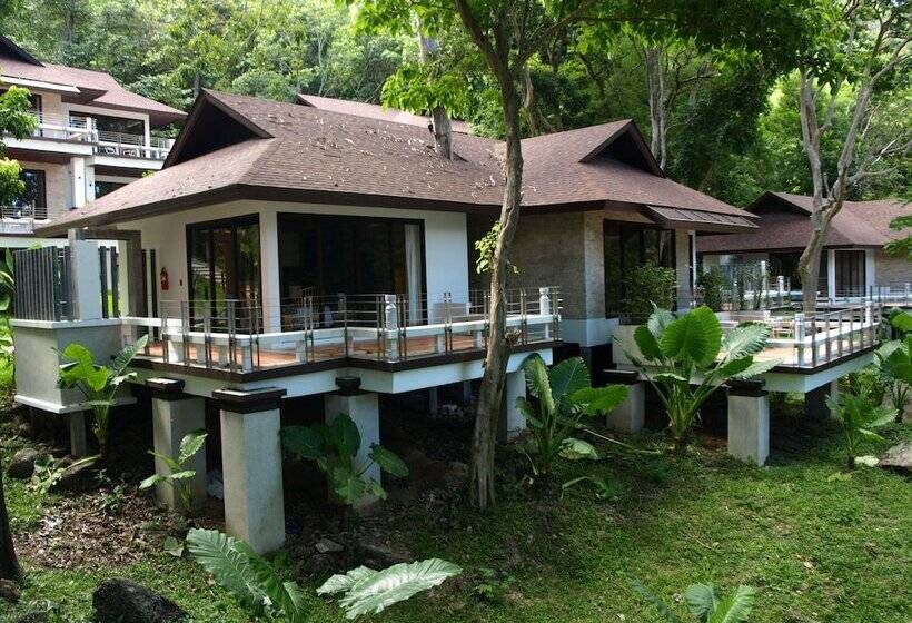 اتاق لوکس با چشم‌انداز دریا, Baan Krating Phuket Resort  Sha Plus