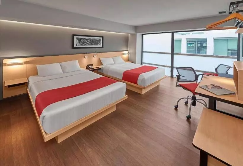 ２ダブルベッドのスタンダードルーム, City Express By Marriott Ciudad De México Ebc Reforma