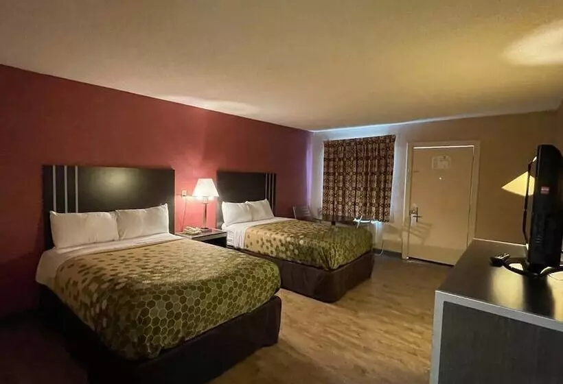 ２ダブルベッドのスタンダードルーム, Economy Inn