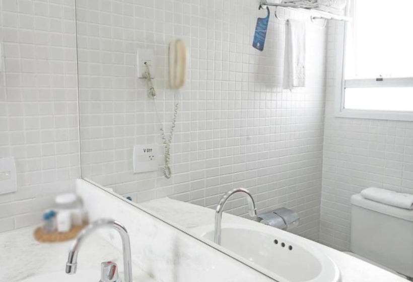 带海景的带双人床的标准间, Golden Tulip Macae