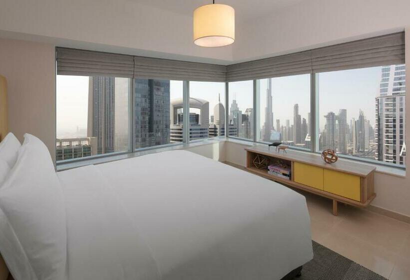 Люкс 2 Спальни, Staybridge Suites Dubai Financial Centre, An Ihg
