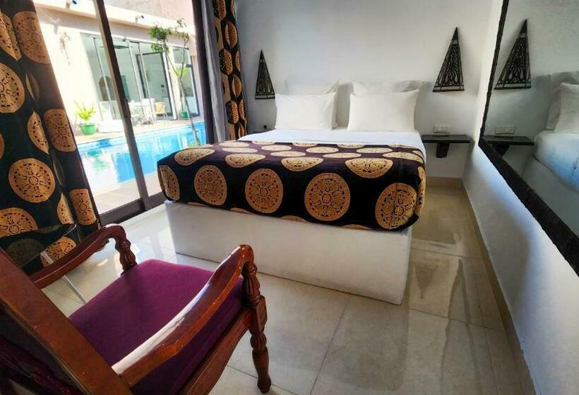 غرفة سوبيريور مطلة على حمام السباحة, Villa Das Arábias Boutique