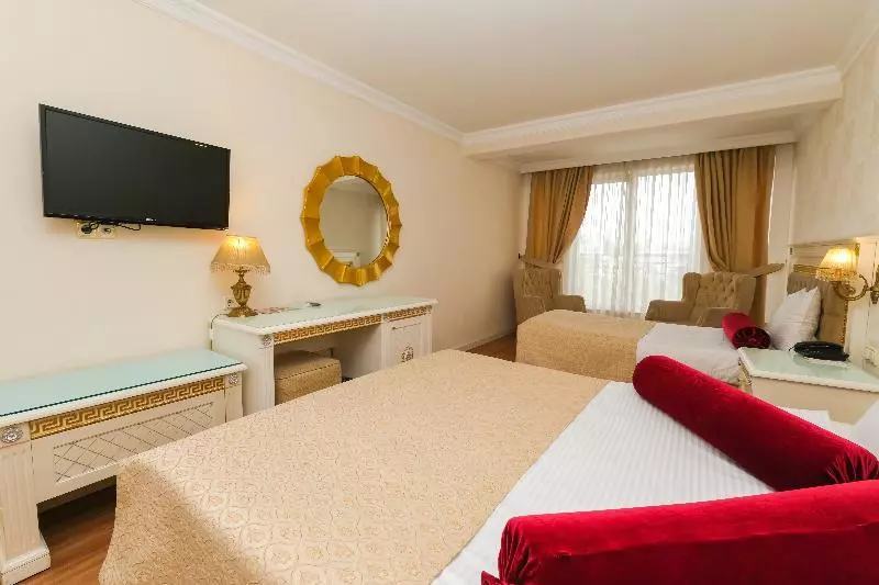 اتاق استاندارد با چشم‌انداز دریا, Bilem Hotel Beach & Spa