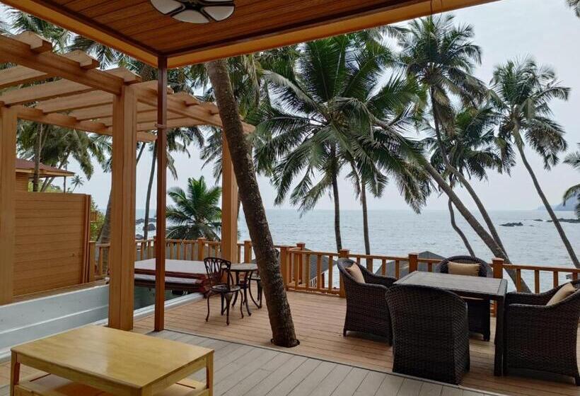 Вилла с 1 спальней и бассейном, Cola Goa Beach Resort